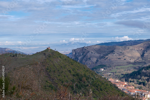 Wallpaper Mural Views of the hermitage of Santa barbara and the pillory Ezcaray L Rioja Torontodigital.ca
