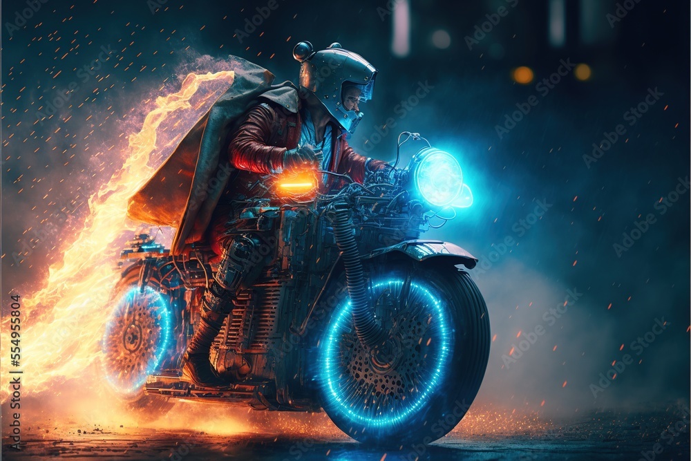 Moto. Créé par une IA. Moto. Créé par une IA.