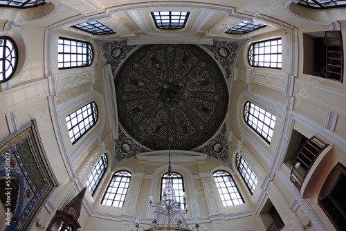 Sadabad Mosque is located in Istanbul. It was built in 1862 during the reign of Sultan Abdulaziz. photo