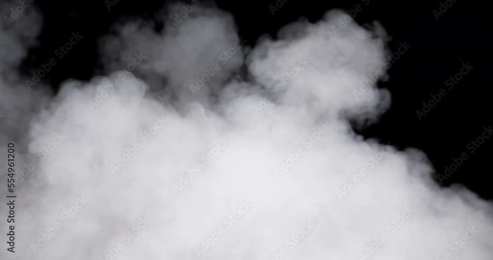 Fog Smoke with black background in Studio lighting. Neutral color white fog, smoke. 4K DCI file good for textures or vfx use Fog Smoke with black background in Studio lighting. Neutral color white fog, smoke. 4K DCI file good for textures or vfx use