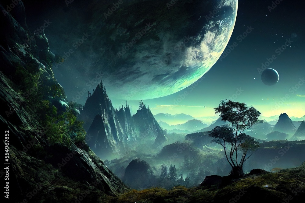 planet landscapes