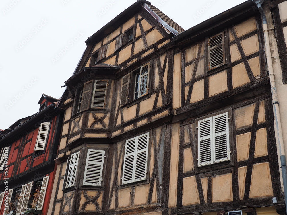 Weihnachtsmarkt von Kaysersberg Weihnachten im Elsass in malerischer