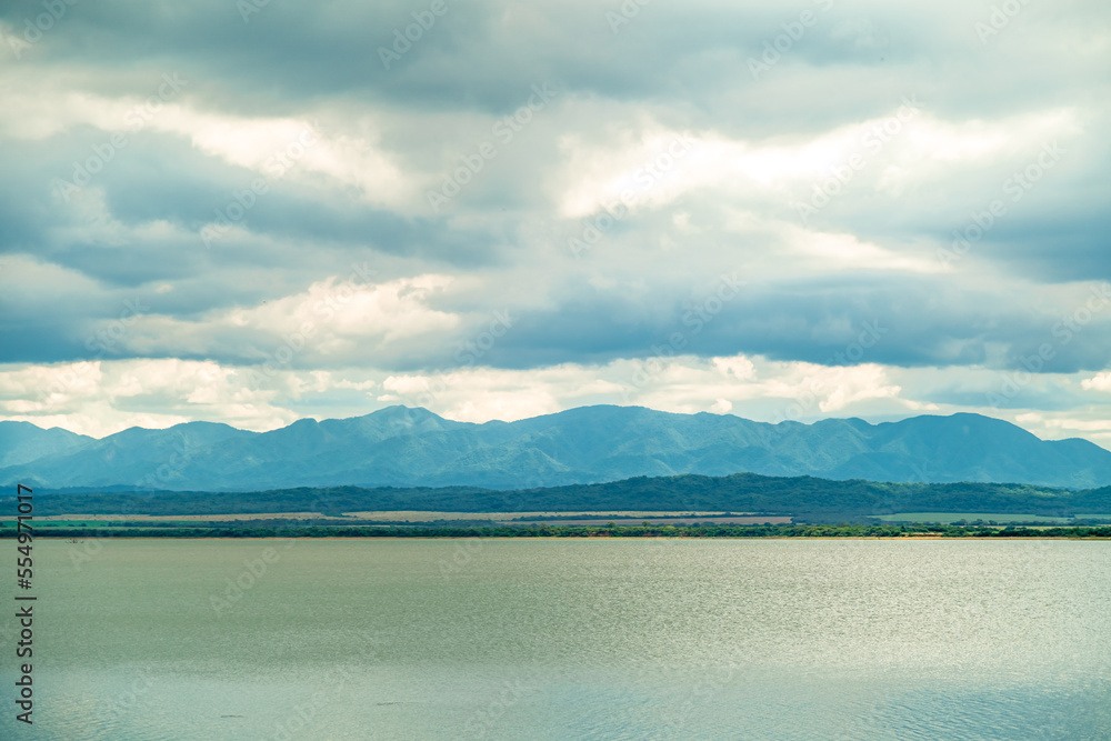 river with a view of the mountains in nature river with a view of the mountains in nature