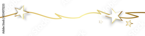 Stern Welle Wellen Band Banner