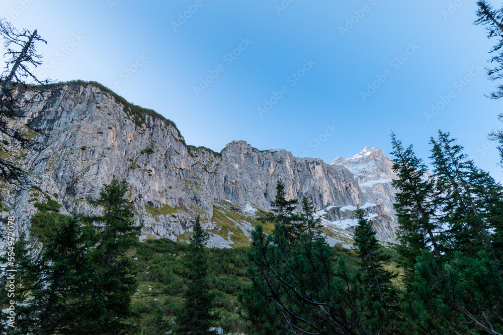 Rock massifs near the Sulzfluh (Vorarlberg, Austria)