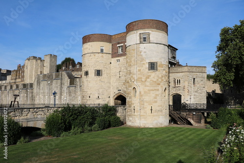 Entrance to Tower of London on the River Thames in London, England United Kingdom