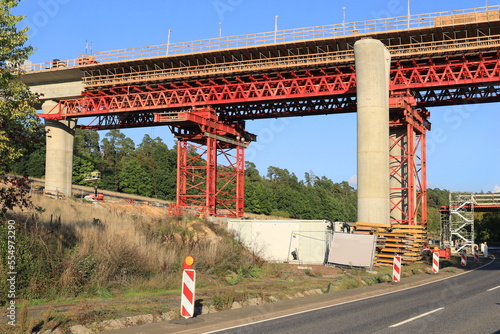 Autobahnbau bei Niederklein photo