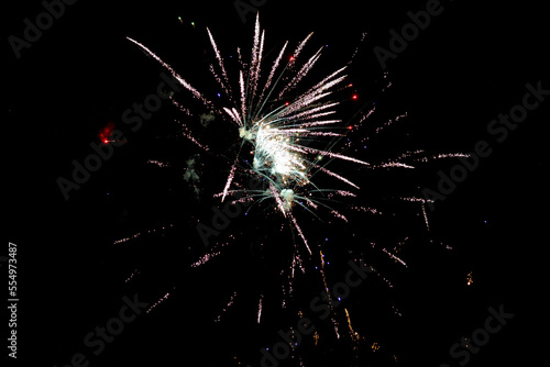 Wallpaper Mural Colorful fireworks in the night sky. Torontodigital.ca