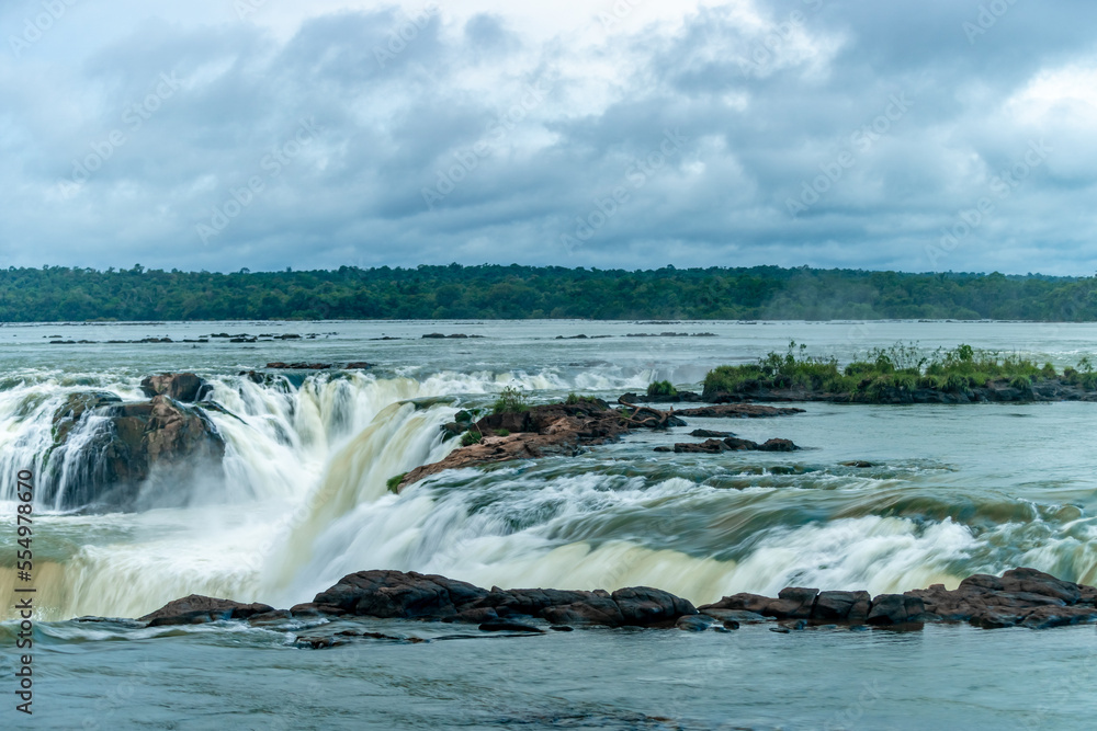 Magnificent views of the Iguazu Falls