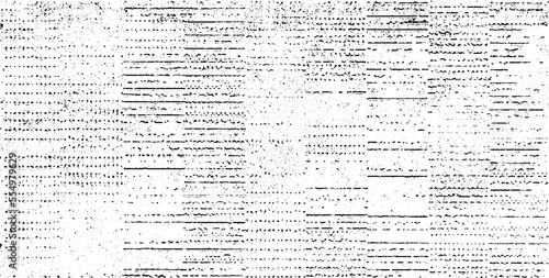 Vector fabric texture. Distressed texture of weaving fabric. Grunge background. Abstract halftone vector illustration. Overlay to create interesting effect and depth. Black isolated on white. EPS10.