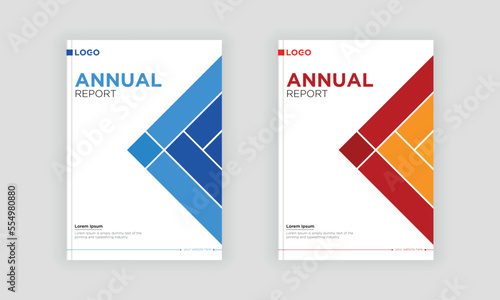 ai abstract annual report cover, Annual report cover design