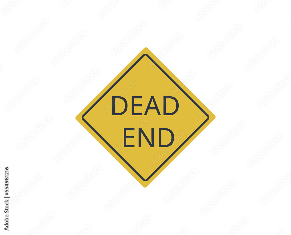 Isolated Dead End traffic signal.
Isolated Dead End traffic signal.