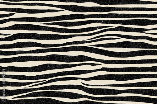 Collage of magazine and newspaper articles form an abstract seamless pattern. art in black and white, with illegible text, headlines, and images. Fabric, wallpaper, and gift wrap Generative AI