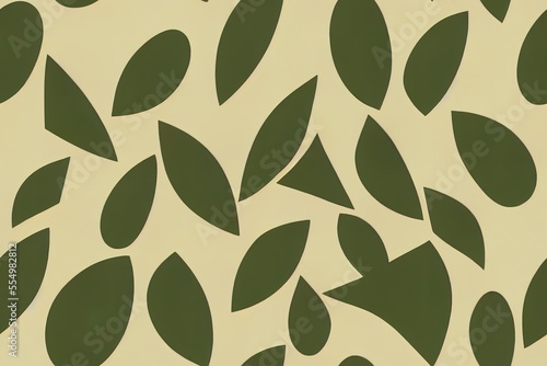 Seamless camouflage design. Repeating camouflage pattern in the modern fashion. Animated gif made using a editor. Green camo, with a military khaki feel, ideal for hunting Generative AI