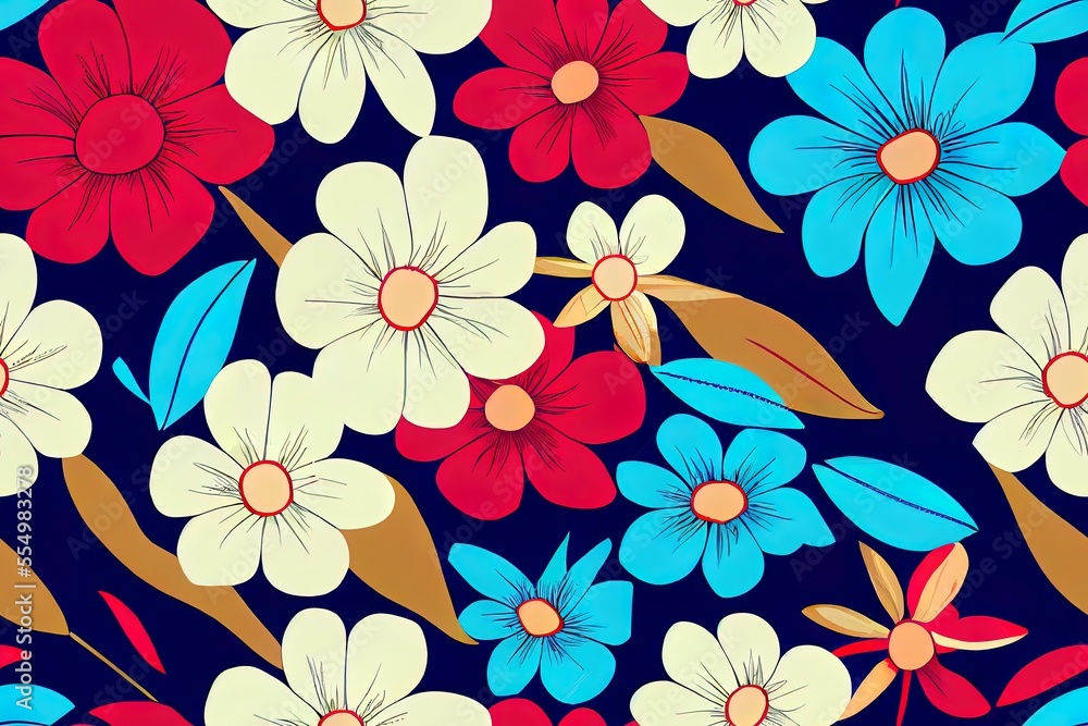 Colourful Modern style, free-form foam pot and cup with a floral and leafy design. Generative AI Colourful Modern style, free-form foam pot and cup with a floral and leafy design. Generative AI