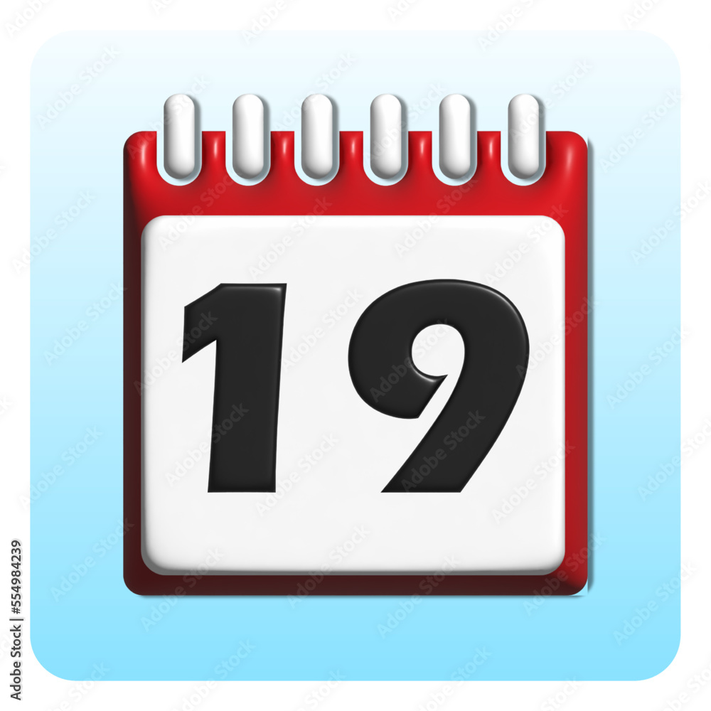 Fototapeta premium calendar vector icon. web design icon. calendar on the wall. Calendar 3D icon.icon