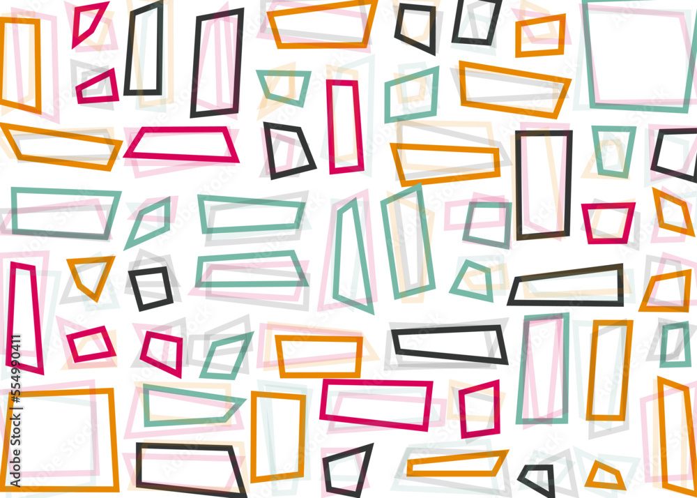 Offset Quads generative art background art illustration Offset Quads generative art background art illustration
