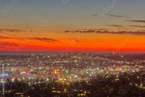 Los Angeles Landscape at Sunset