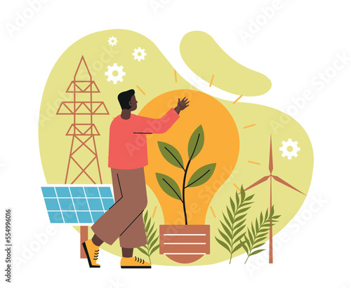 Sustainable lifestyle concept