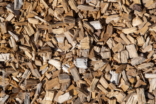 Wallpaper Mural Bunch of wood chip on frame Torontodigital.ca