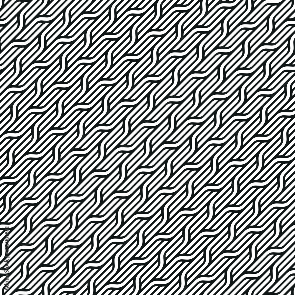 Seamless abstract geometric weave pattern background Seamless abstract geometric weave pattern background