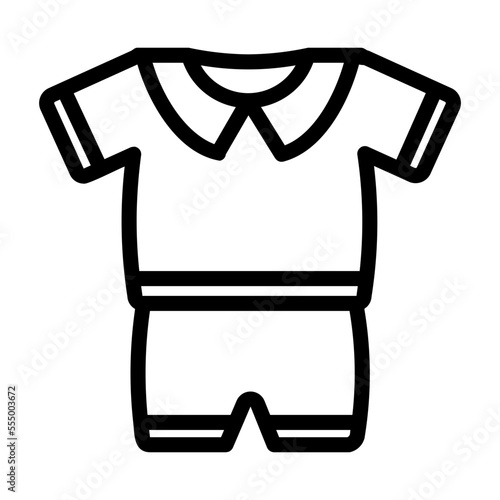 baby clothes icon