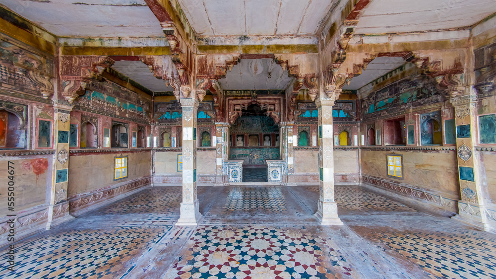 Obraz premium Chhatra Mahal is on the western side of Bundi Palace and is one of many mansions of Garh Palace.