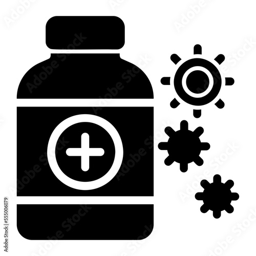 disinfectant icon