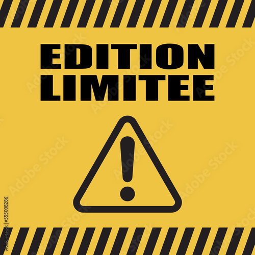Logo édition limitée.