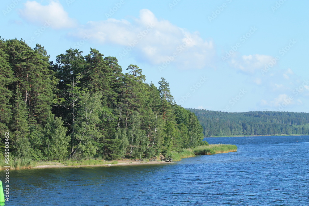 Fototapeta premium Sweden Södertälje city.