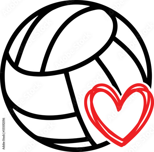 Volleyball Sports Volley Ball Sports Exercise Fun with Heart