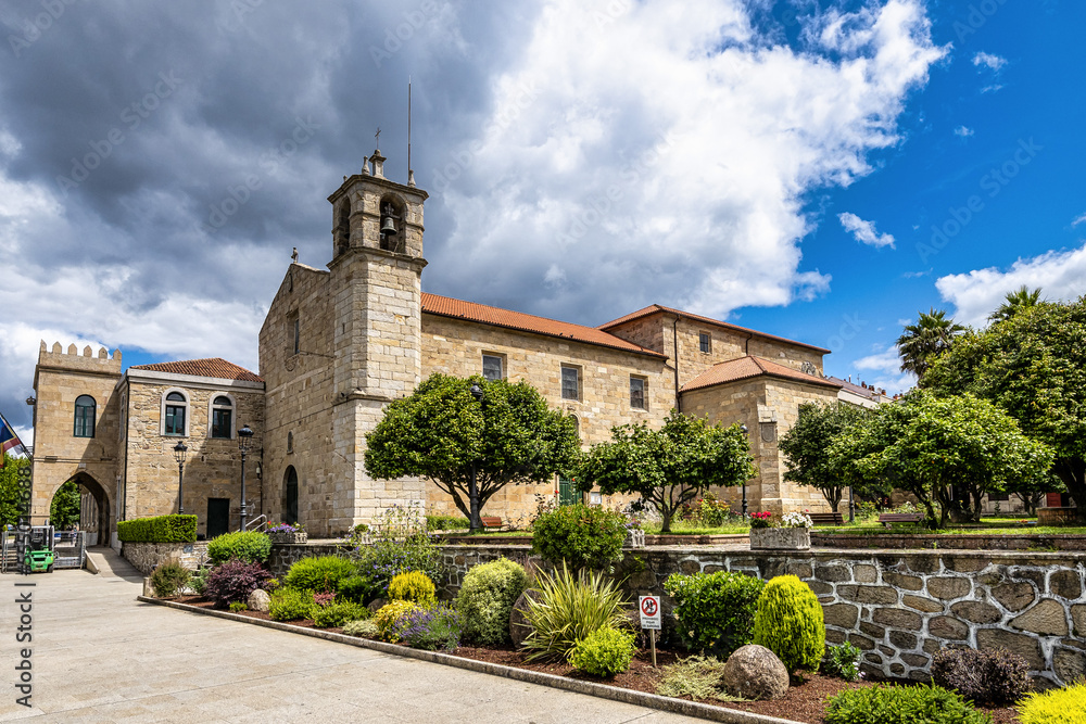 Church of San Martino de Noia in the town of Noia in Galicia, Spain