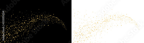 sparkle particle effect light with yellow colour