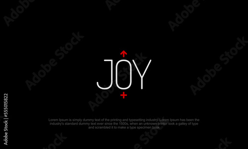 illustration vector graphic logo designs, JOY logotype typography logo, with man and woman symbol, simple modern style