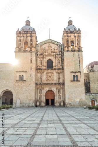 Santo Domingo Cathedral in historic Oaxaca city center, Mexico. © Claudio Briones