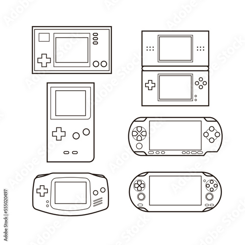 レトロ携帯ゲーム機6種