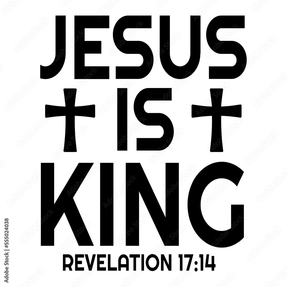 Obraz premium Jesus Is King