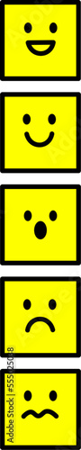 Mood Expression Emoji Face Mood Tracker