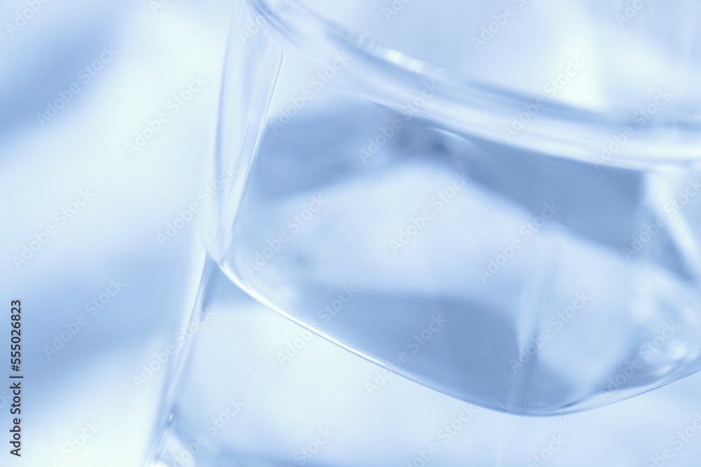 clear glass in water white background blank space crystal clear water shine clear glass in water white background blank space crystal clear water shine