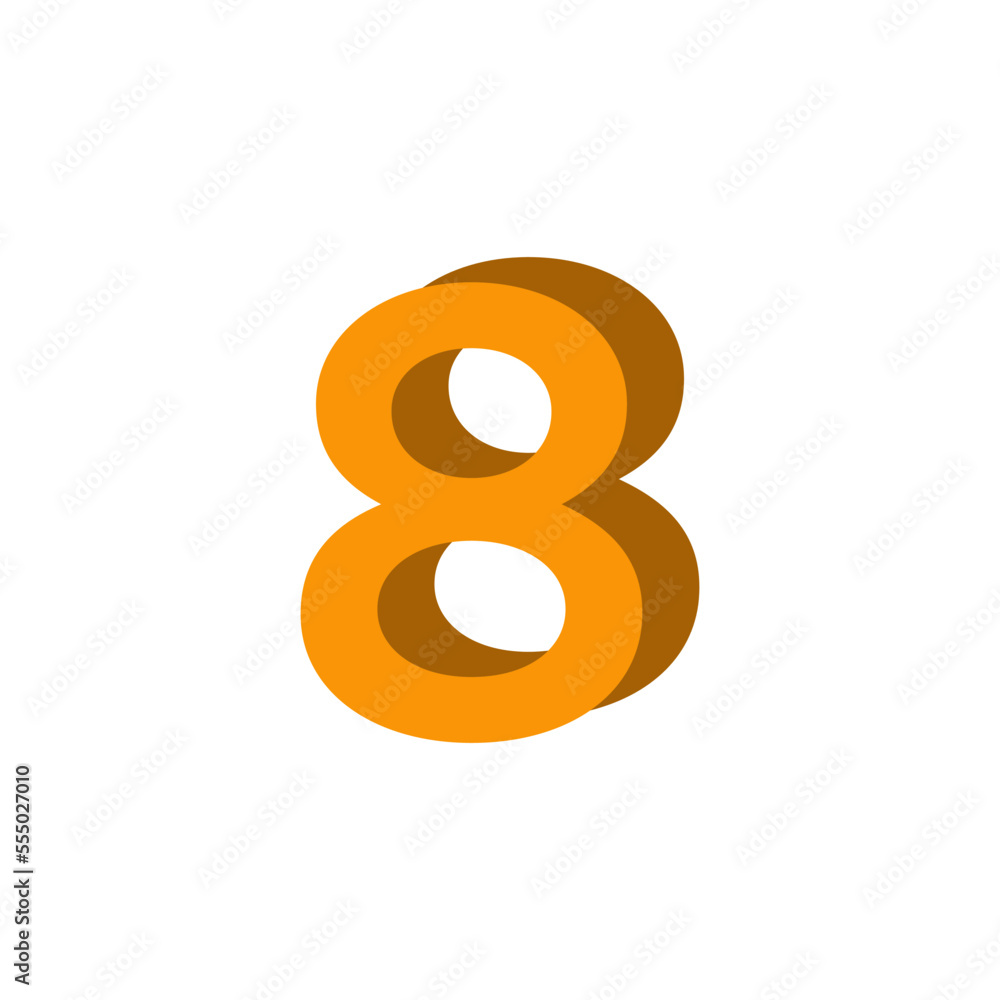 3d number logo , template element logo best style 3d number logo , template element logo best style
