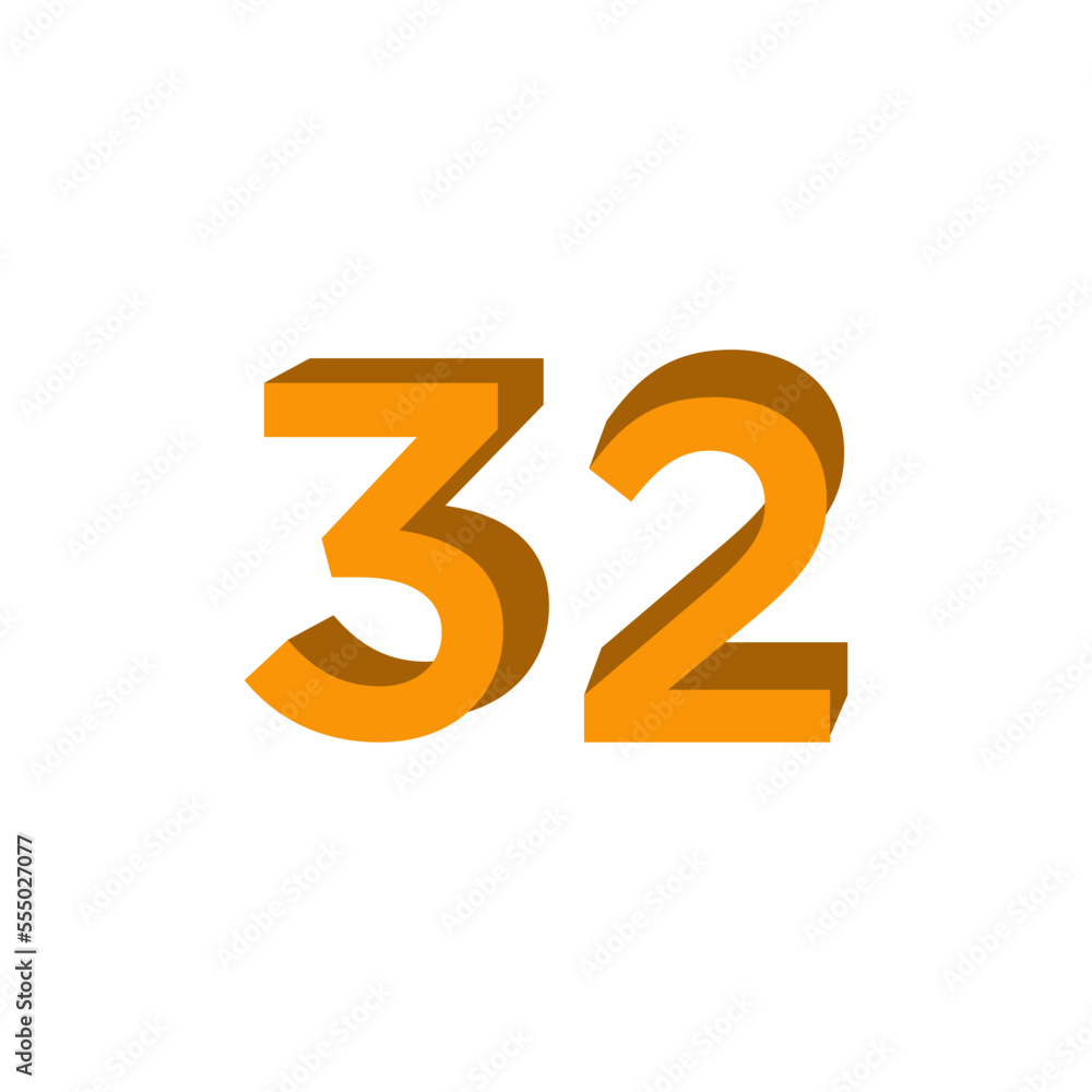 3d number logo , template element logo best style 3d number logo , template element logo best style