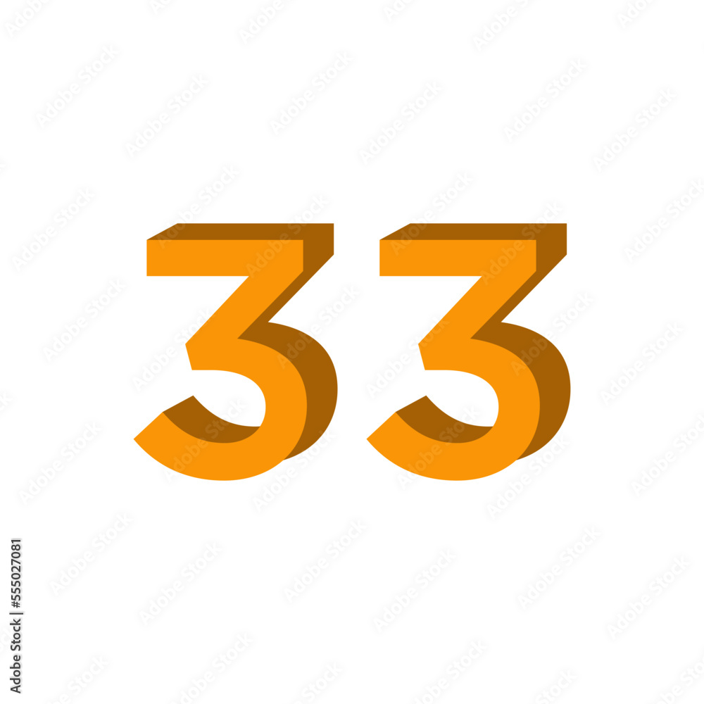 3d number logo , template element logo best style 3d number logo , template element logo best style