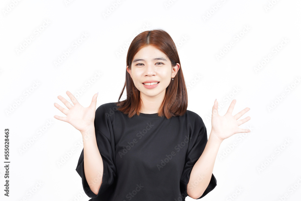 Happy and Smiling Of Beautiful Asian Woman Isolated On White Background Happy and Smiling Of Beautiful Asian Woman Isolated On White Background