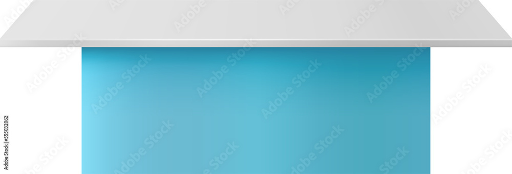 Obraz premium Stand podium for presentation and announcement