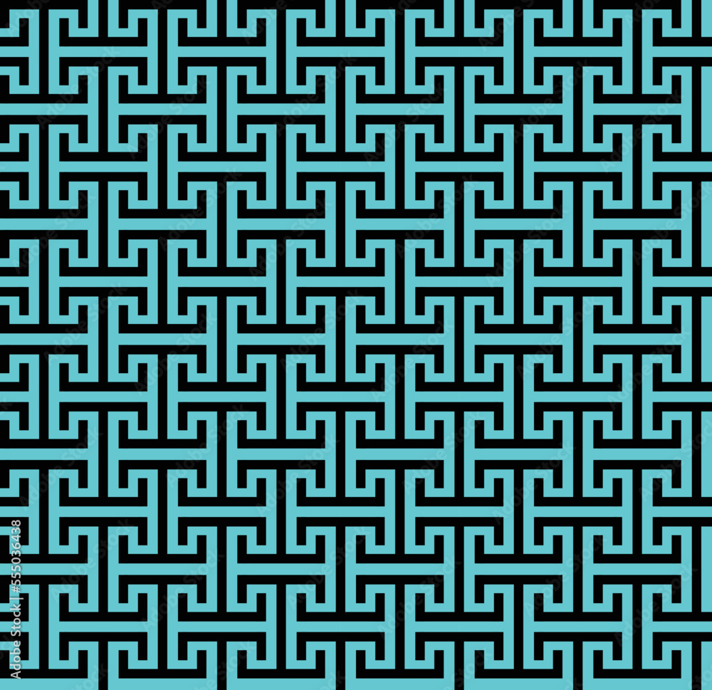 Black and white diagonal square pattern. Black and white stripes pattern on blue background. Colorful diagonal wallpaper. Abstract background. Black and white diagonal square pattern. Black and white stripes pattern on blue background. Colorful diagonal wallpaper. Abstract background.