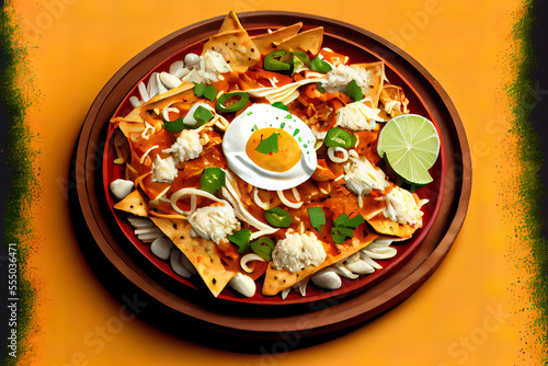 Mexican Chilaquiles food