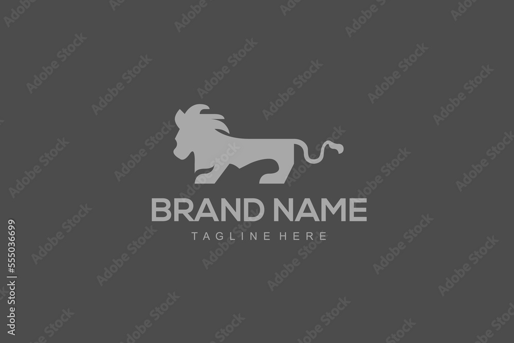 Illustration vector graphic of lion funny Illustration vector graphic of lion funny