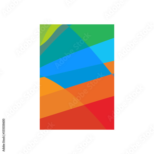 colorful abstract background on portrait mode