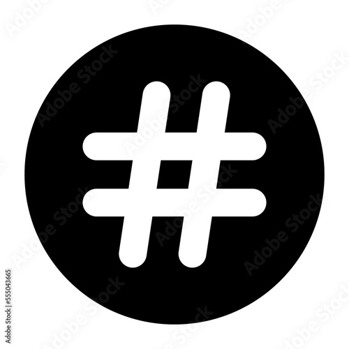 hastag icon