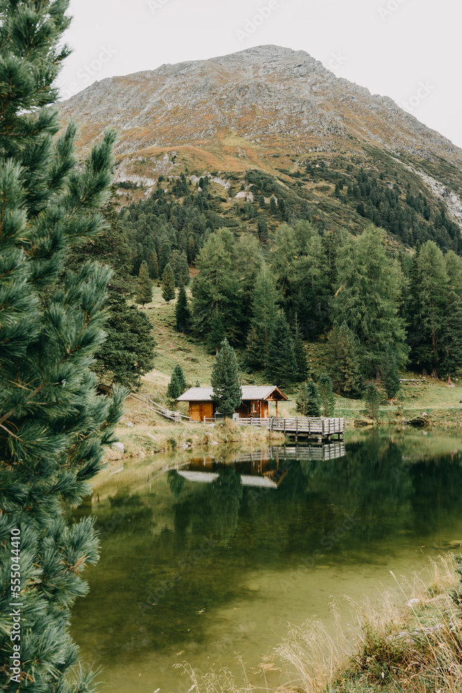 Hütte in den Zillertaler Alpen